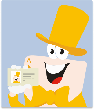 Nicht akzeptiert – unscharfer Ausweis