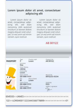 Nicht akzeptierter Reisepass